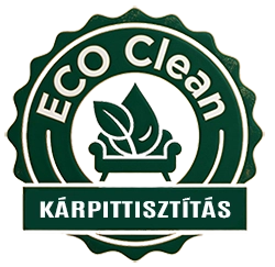 ECO Clean kárpittisztítás hivatalos jelvény